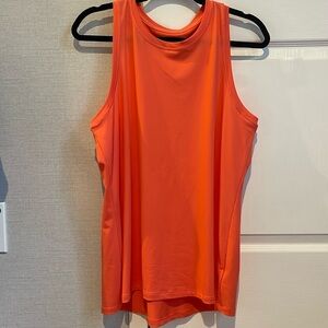 Women’s workout tank. Size large fits more medium. Color orange
